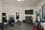 Yoga and exercise room 